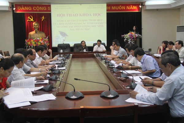 Nâng cao nhận thức về công tác phân luồng học sinh sau trung học